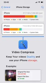 video compress - clean storage iphone resimleri 1