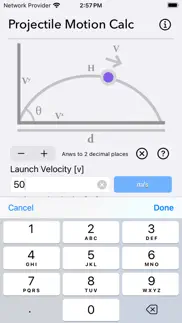 projectile motion calc iphone images 4