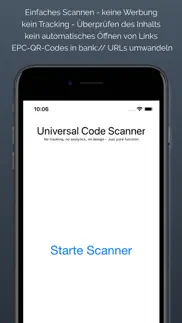 universal code scanner iphone bildschirmfoto 1