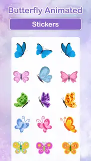 butterfly animated stickers iphone images 2
