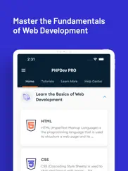 learn php web development pro ipad resimleri 3