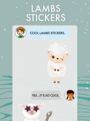 lamb stickers ipad images 2
