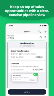 bigin by zoho crm iphone images 1