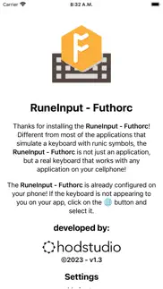 runeinput - futhorc iPhone Captures Décran 2