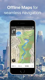 guru maps - navigate offline iphone images 1