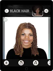 cheveux noirs pour les femmes iPad Captures Décran 2