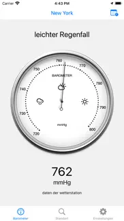 barometer - luftdruck prognose iphone bildschirmfoto 2