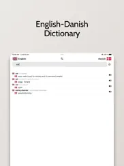 danish-english dictionary ipad images 1