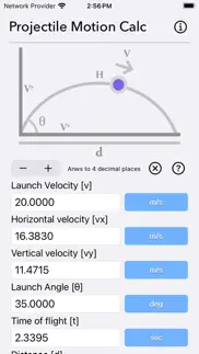 projectile motion calc iphone images 1