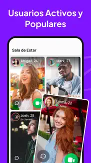 toplive - video chat en vivo iphone capturas de pantalla 2