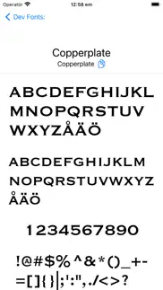 the developers font guide iPhone Captures Décran 2