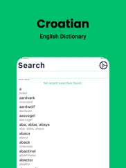 croatian dictionary - dict box ipad resimleri 1