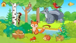 Животные для детей: игра пазлы айфон картинки 1