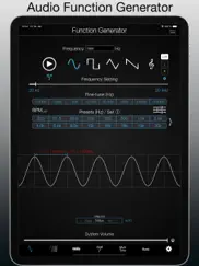 audio function generator iPad Captures Décran 1