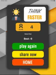 think faster - brain workout ipad images 2