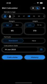 mobile bmi calculator iphone images 2