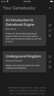 gamebook engine iphone images 2