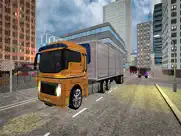 3d cargo truck driving ipad images 3