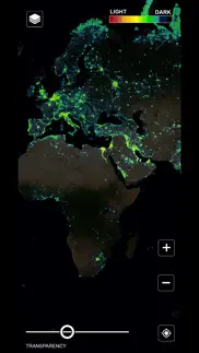 light pollution map-vrs travel iphone bildschirmfoto 2