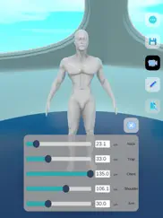 body number -3d body track iPad Captures Décran 1