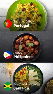 recipes of the world iphone capturas de pantalla 2