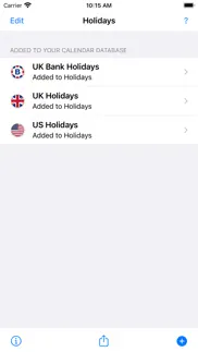 uk holidays 2024 edition iPhone Captures Décran 4