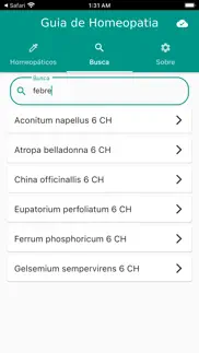 guia de homeopatia iphone capturas de pantalla 2