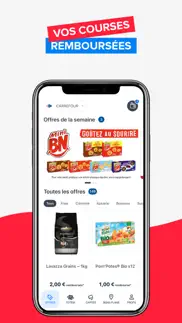 coupon network, promos courses iPhone Captures Décran 1