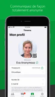 threema. messagerie sécurisée iPhone Captures Décran 3