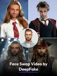 ai deep fake face swap video iPad Captures Décran 1