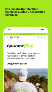 sprinter iphone capturas de pantalla 1