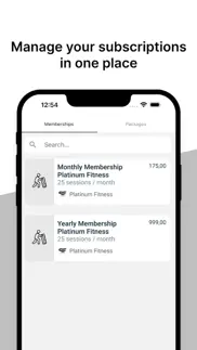 platinum fitness iphone capturas de pantalla 4