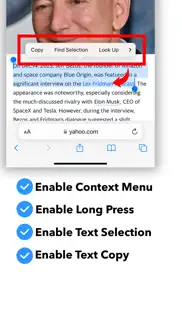 enable context menu for safari iphone images 1