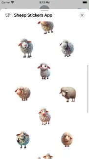 sheep stickers app iPhone Captures Décran 2