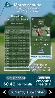 best score - golf score manage iphone images 4