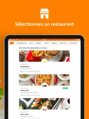 just eat fr - livraison repas iPad Captures Décran 2