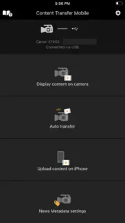 content transfer mobile iPhone Captures Décran 1