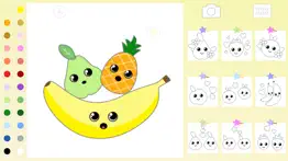 fruit coloring for kid toddler iphone images 1