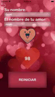 calculadora amor compatibles iphone capturas de pantalla 1