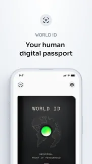world app - worldcoin wallet iphone bildschirmfoto 2