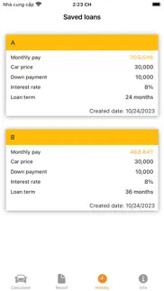 car payment calculator, calc iphone images 3
