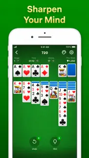 solitaire – classic card games iphone images 1