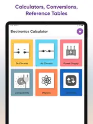 electronics calculator toolkit айпад изображения 2