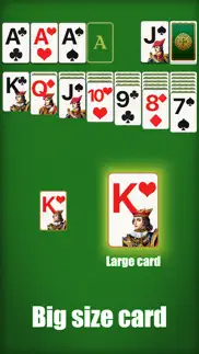 solitaire: klondike game iphone images 1