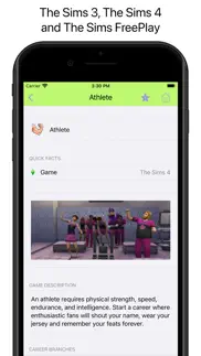 [unofficial] pocket wiki for the sims (the sims 3, the sims 4 & the sims freeplay) iphone images 2