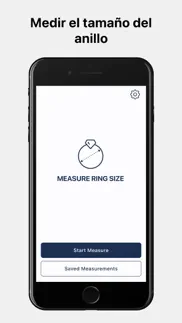 medidor anillo - ring sizer iphone capturas de pantalla 1