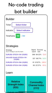 falcon - trading bot builder iphone images 4