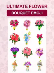 ultimate flower bouquet emoji ipad images 2