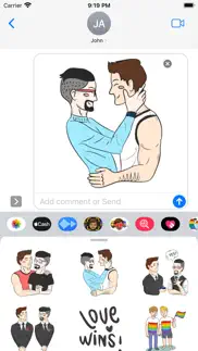 between gay pride stickers iphone images 1