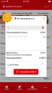 alibaba pizzeria iPhone Captures Décran 4